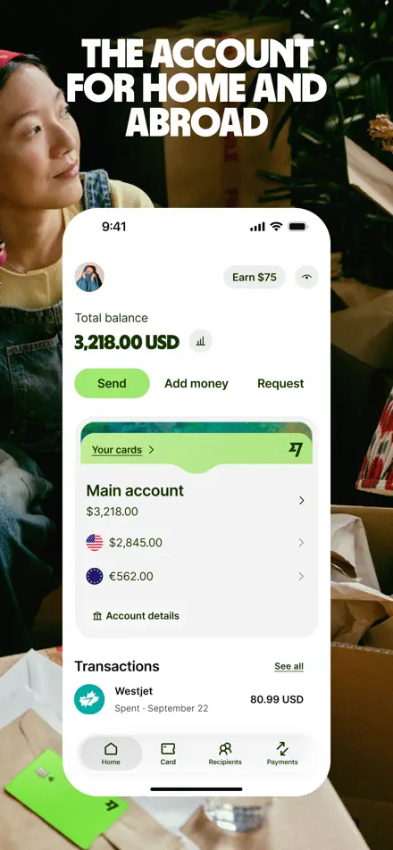 Wise app screenshot 2