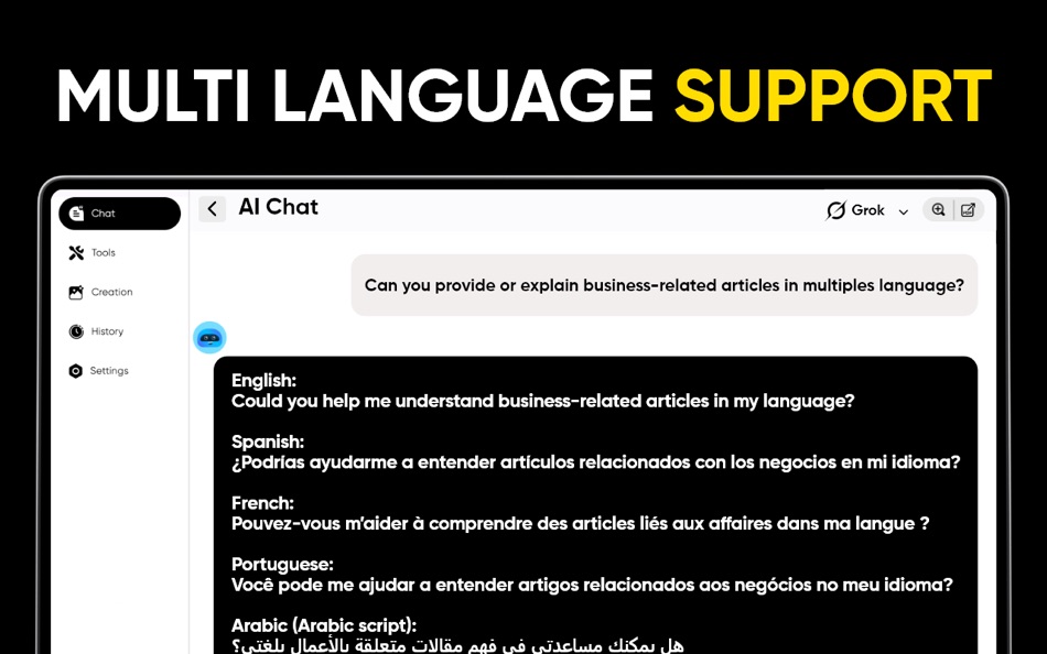 #8. Grov - AI Chatbot & Assistant (macOS) 게시자: Syed Waqas Arshad