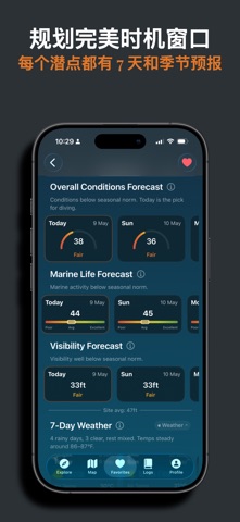 DiveSight: Scuba Forecasts screenshot