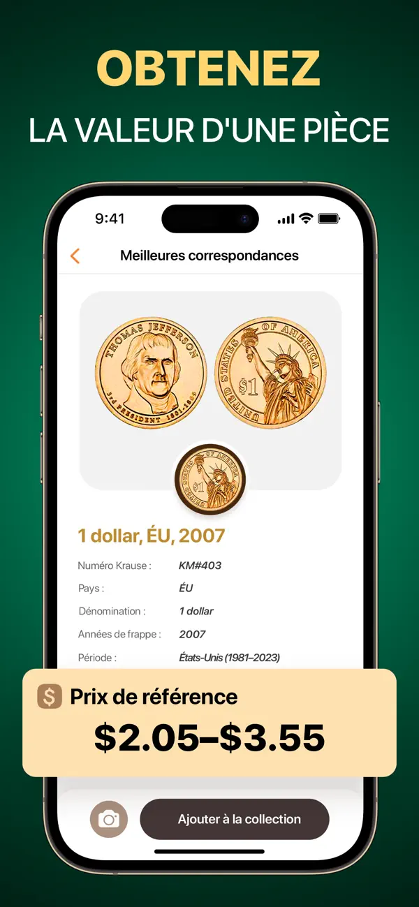 Screenshot #3 pour Coin ID: Valeurs Des Pièces