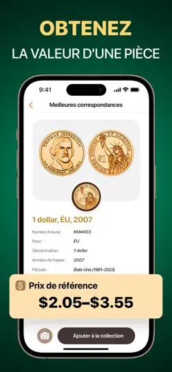 Capture d'écran de Coin ID: Valeurs Des Pièces sur iPhone 3