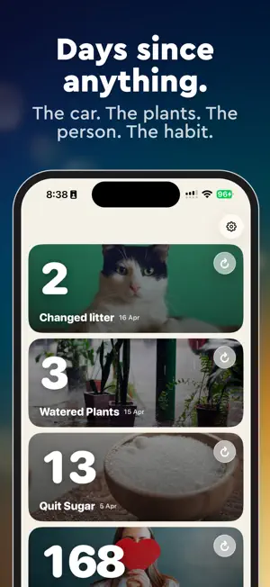 Days Since Counter: LastTap screenshot 3
