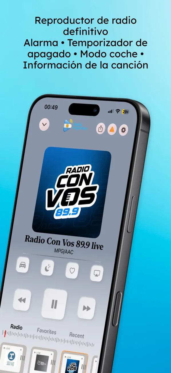 Screenshot #2 pour Radio Argentina en Vivo