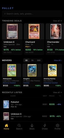 PalletTrade iPhone screenshot