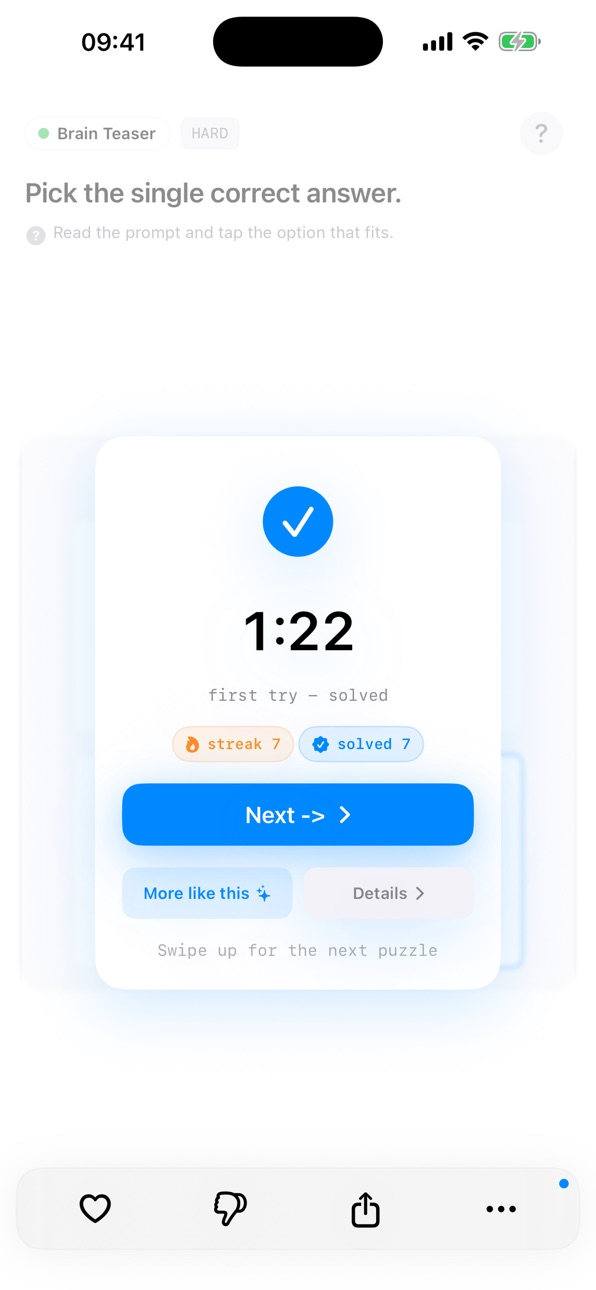 iPhone screenshot