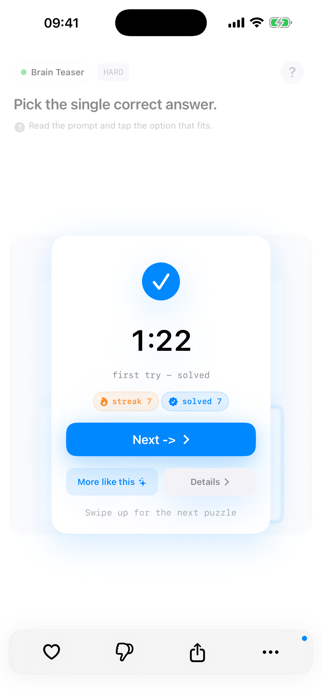SolveSwipe Screenshot 2 of 7