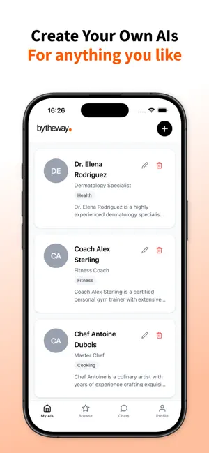BYTHEWAY AI - Your AI Personas screenshot 3
