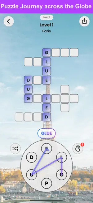 Urban Words - Crossword Puzzle screenshot 1