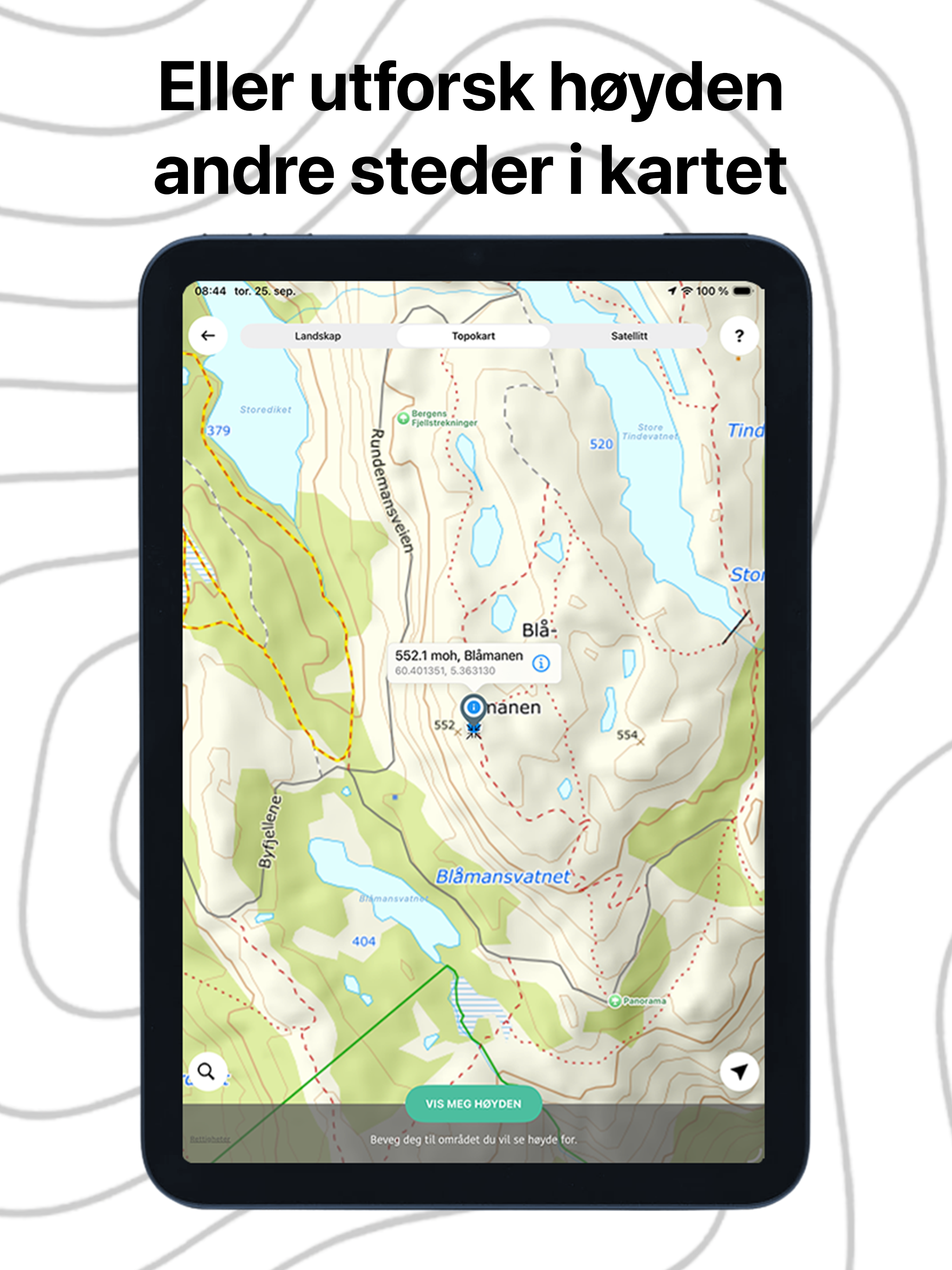Above - Høyde over havet screenshot 5