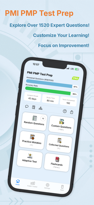 PMI PMP Test Prep Screenshot 1 of 6