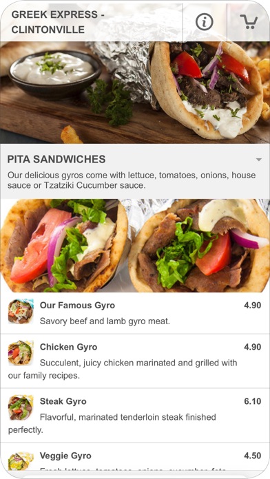 Greek Express Restaurant Screenshot 3 - AppWisp.com Greek Express Restaurant Screenshot 3 - AppWisp.com