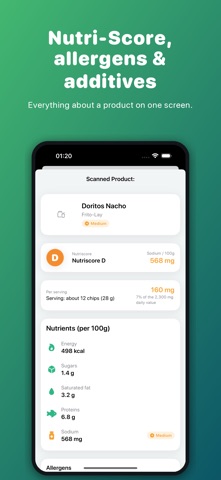 Salt Scan: Sodium Tracker Screenshot 3 of 6