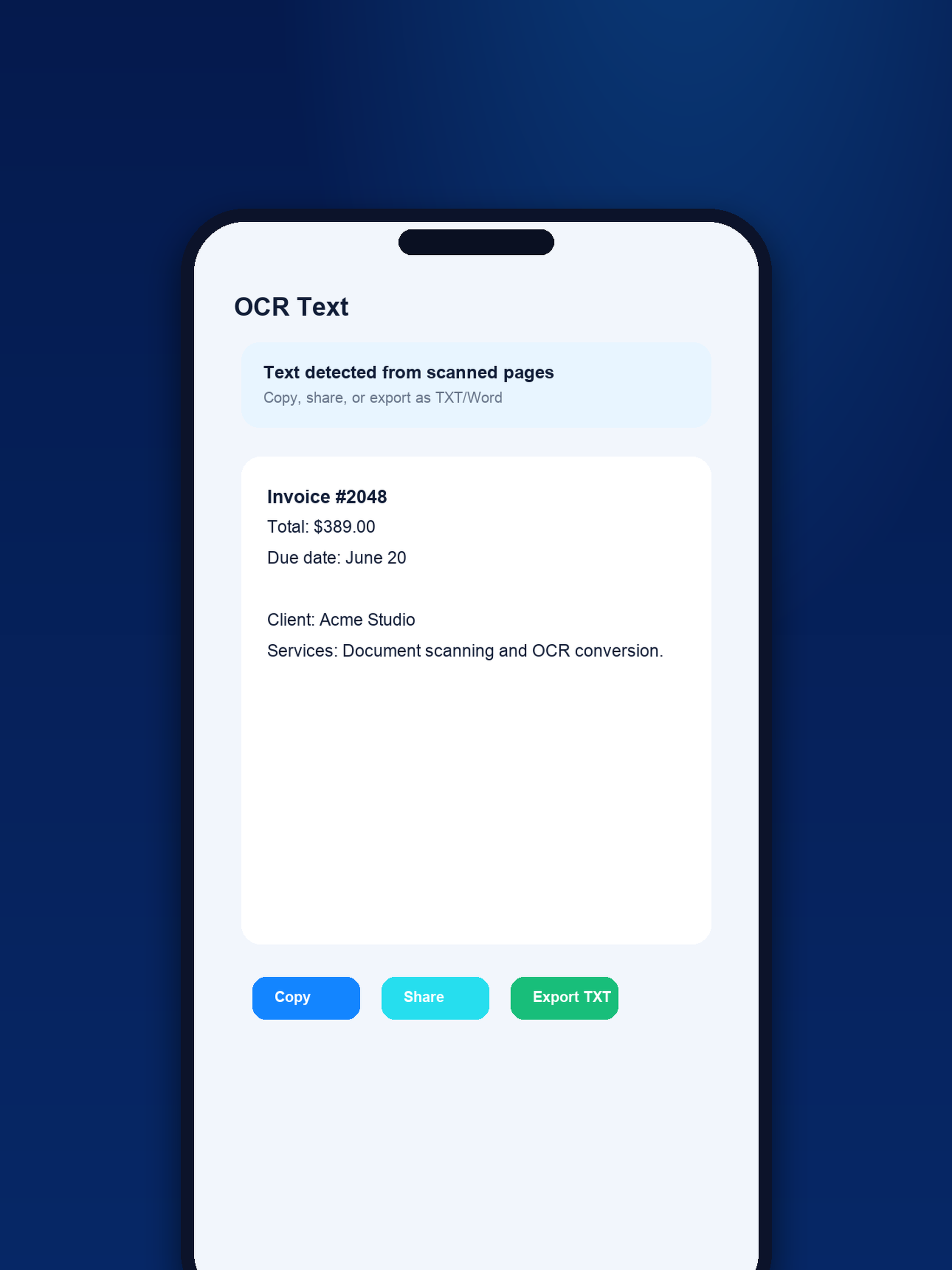 DocuMint AI Scanner screenshot 8