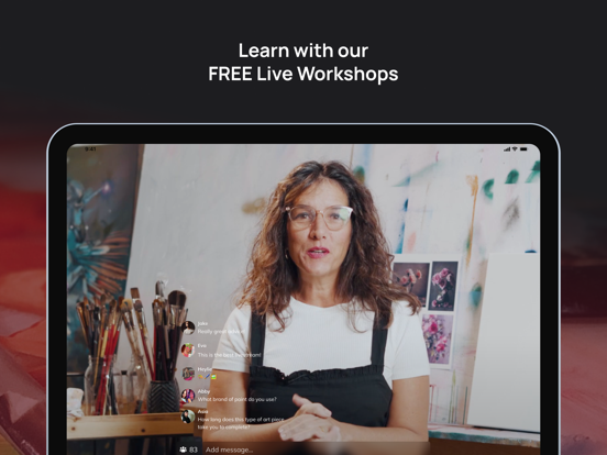 Milan Art iPad screenshot 2 - Education app