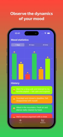 MoodTrack – Daily Mood Journal Screenshot 1 of 4