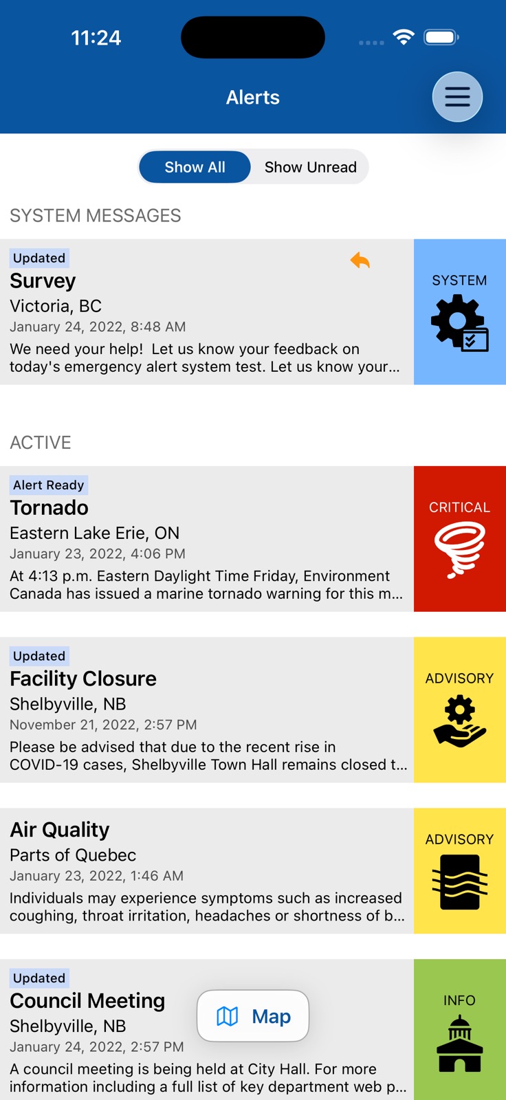 Alertable iphone screenshot 2