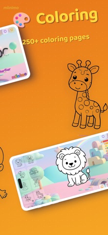 Miinimo: Coloring & Mini Games Screenshot 2 of 10