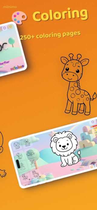 Miinimo: Coloring & Mini Games Screenshot 2 of 10