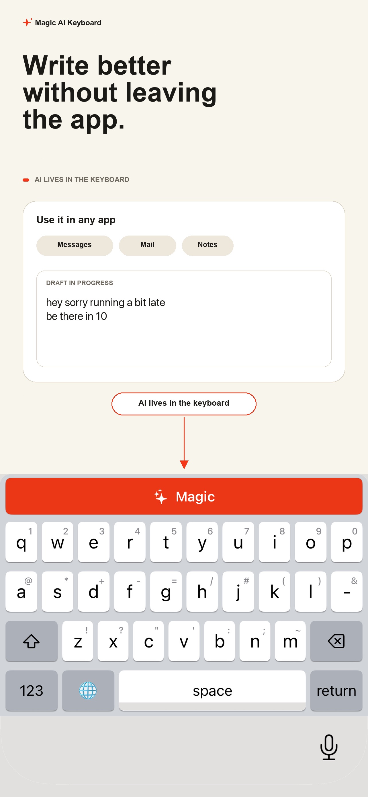 Screenshot 3 of Magic AI Keyboard