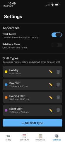 MyIdealRoutine Screenshot 8 of 8