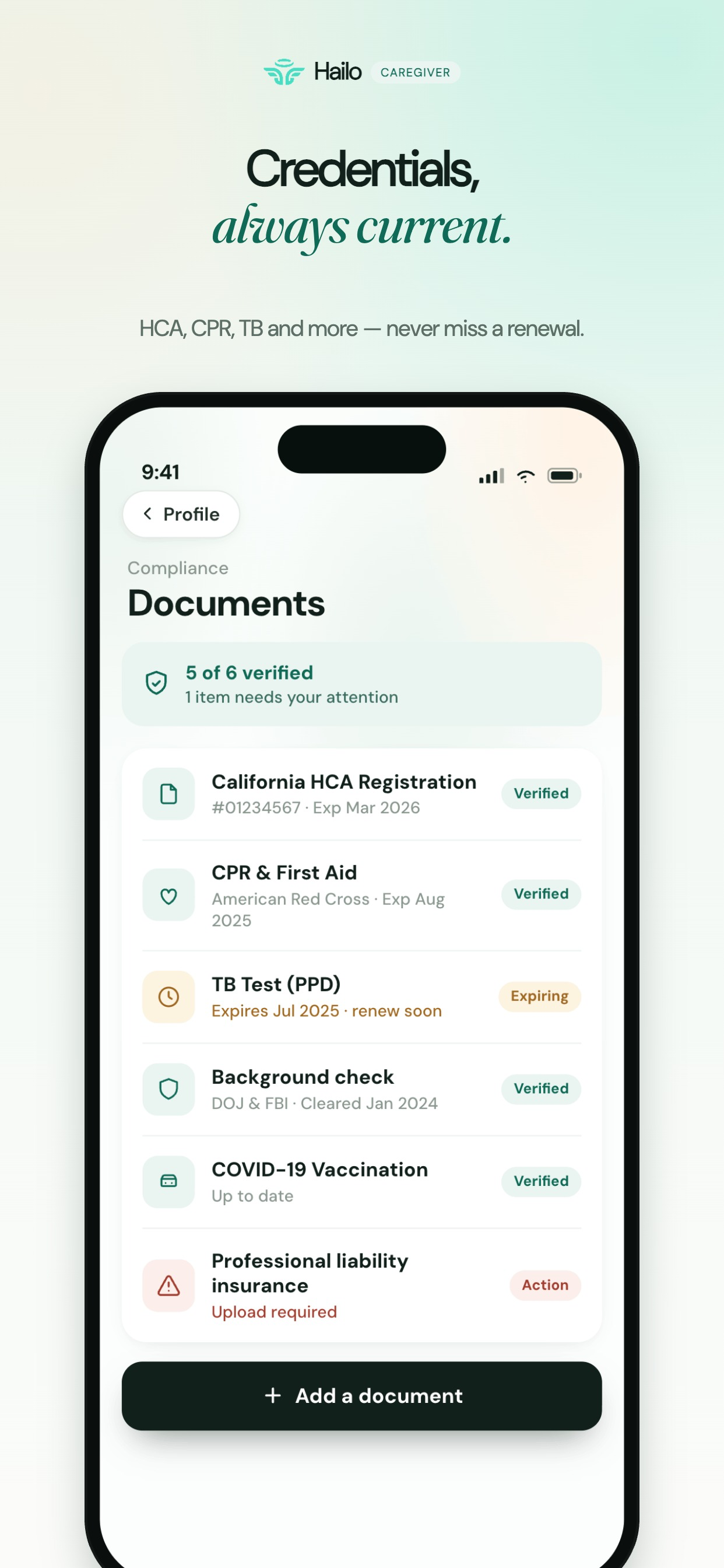 Hailo Caregiver screenshot 5