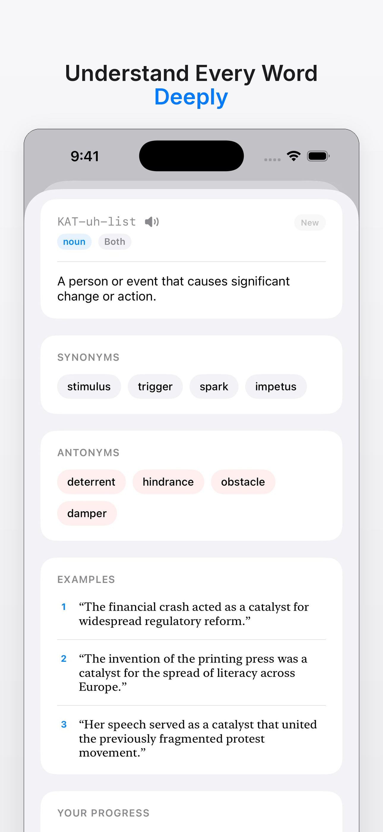 VocabAI: IELTS & TOEFL Words