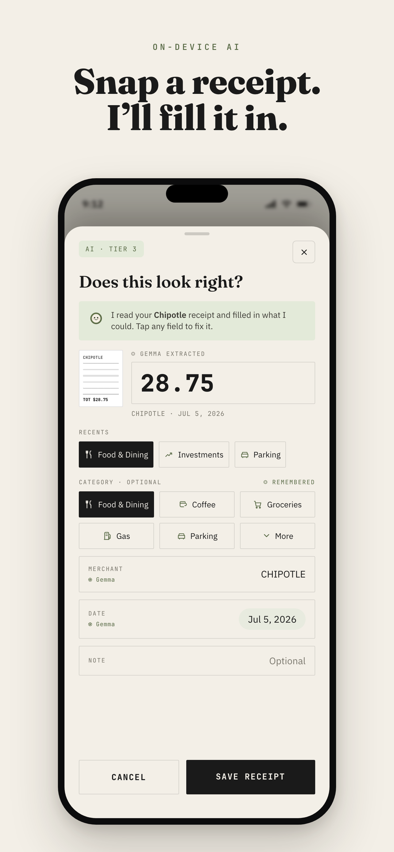 Spent. — Spending Tracker screenshot 6
