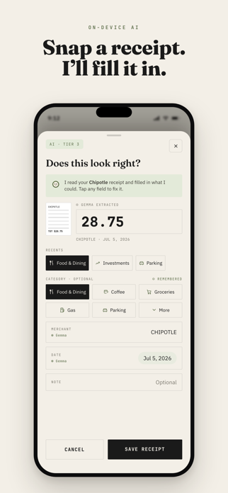 Spent. — Spending Tracker Screenshot 6 of 8