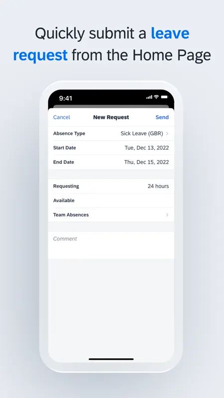 SAP SuccessFactors Mobile screenshot 5 of 9