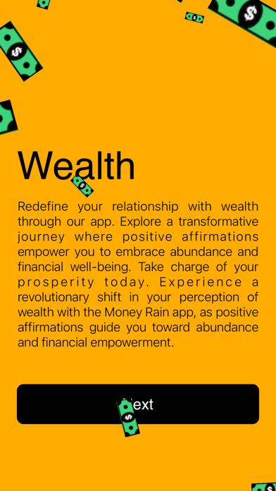 Money Rain Affirmation Screenshot