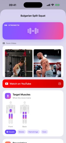 Ardenta: Workout & Diet screenshot