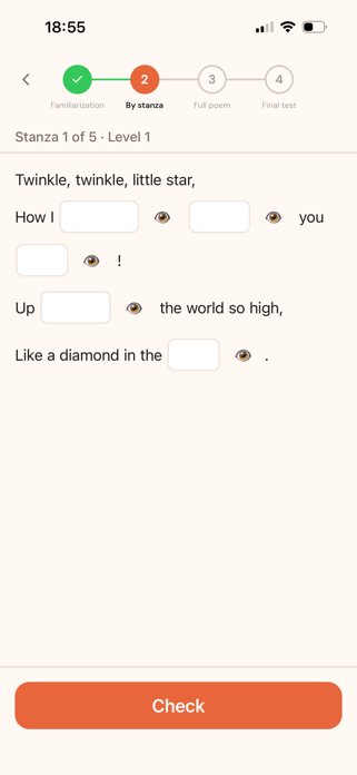 Learn Poems Screenshot 3 of 3