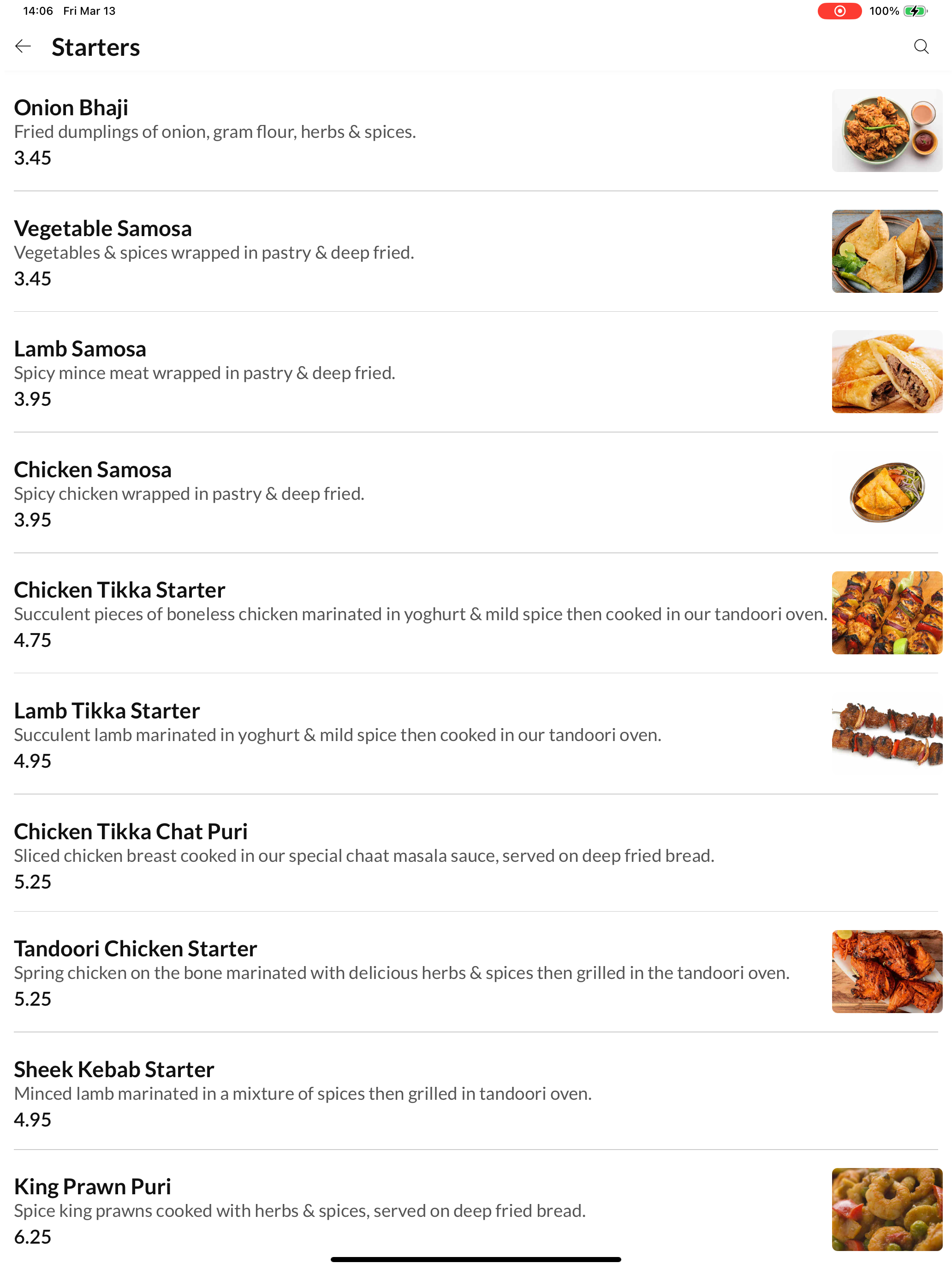 Balti Express Rochester screenshot 8