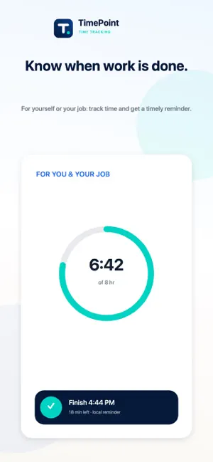 Time. - time tracking screenshot 1