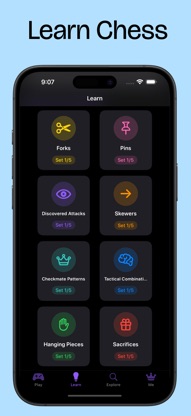 Knighty: Offline Chess Puzzles screenshot 2