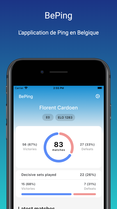 BePing screenshot