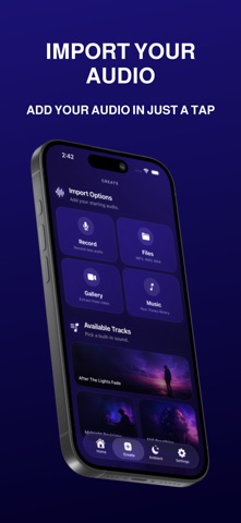 SlowVibeMaker: Slowed Reverb iPhone screenshot