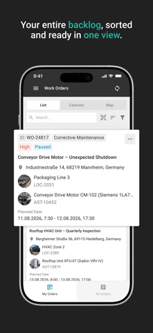 osapiens HUB for Maint. PP Screenshot 1 of 5