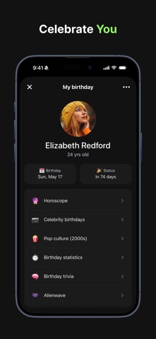 Birthday Reminder - Piñata screenshot