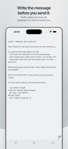 noglow: quick notes scratchpad Screenshot 2 of 6