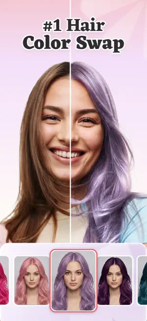 WhatColors: AI Face Try On screenshot 1