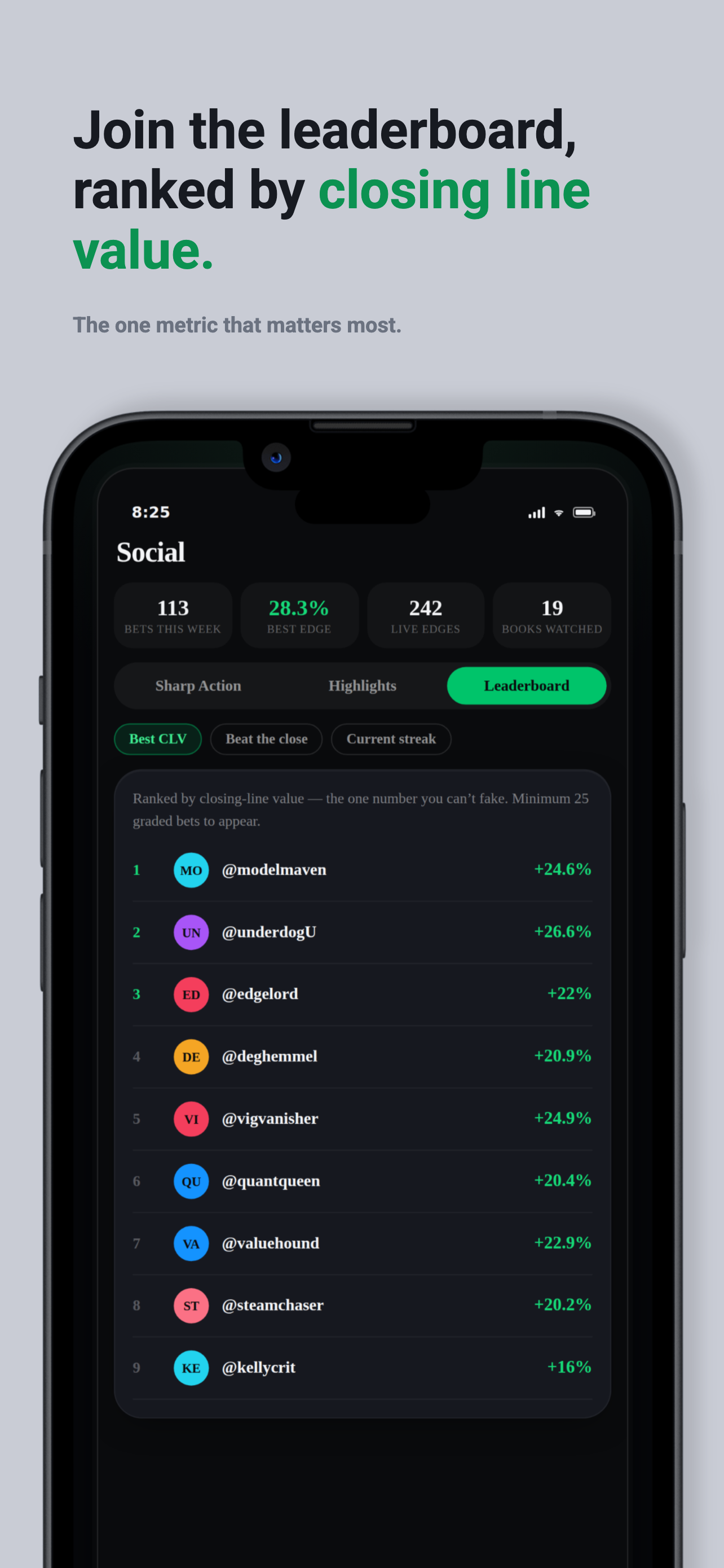 EVergreen: +EV Sports Betting screenshot 9