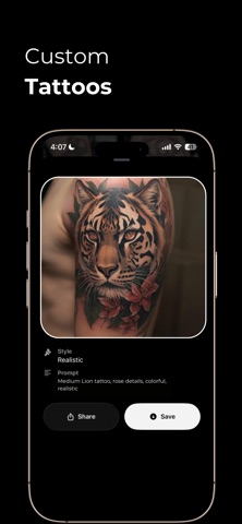 Tattooz AI・Tattoo Design screenshot
