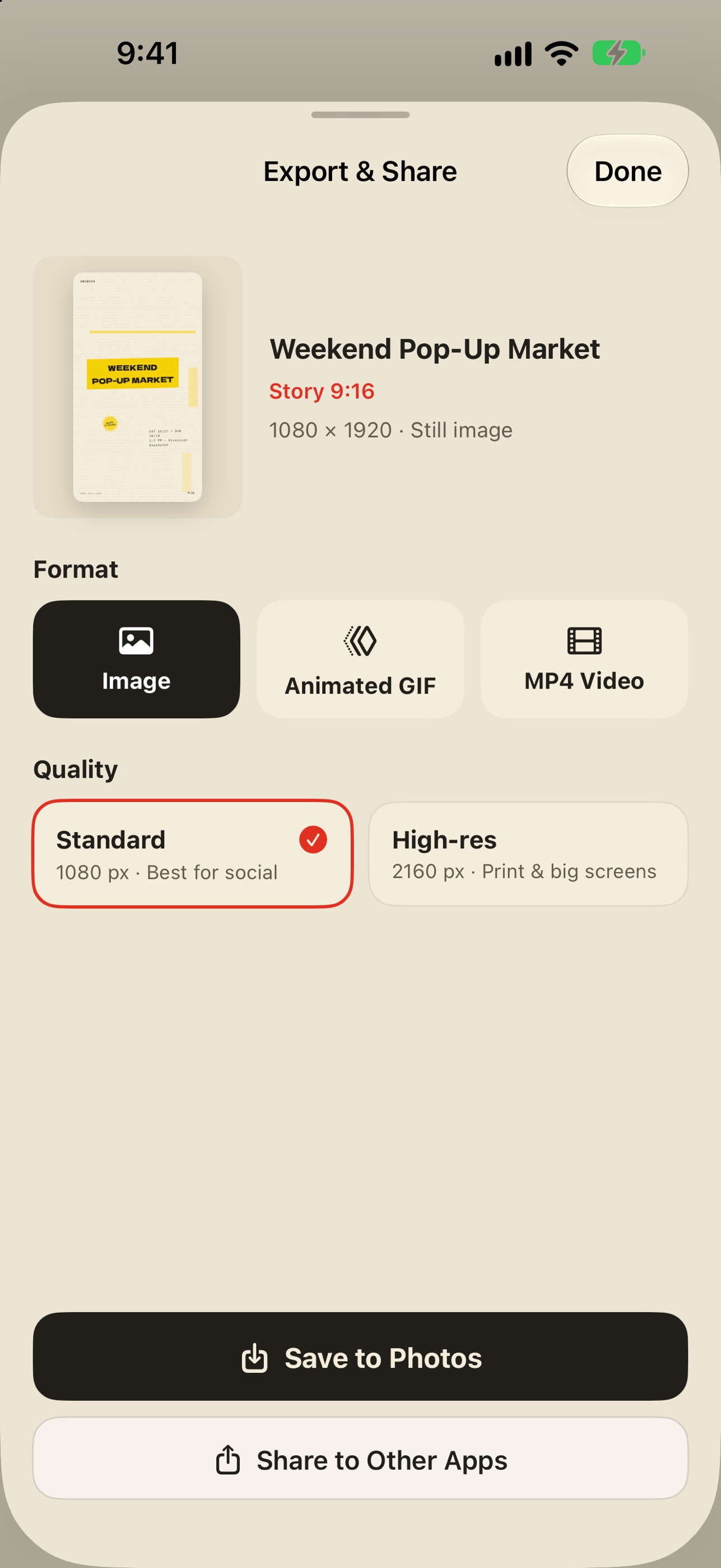 Screenshot 5 of Swaylia: Auto Post Designer
