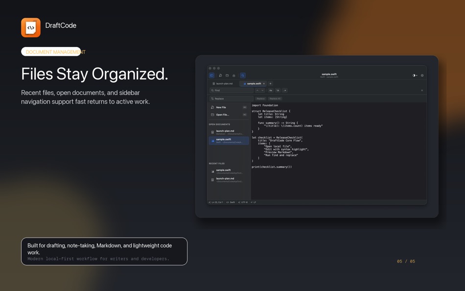 #3. DraftCode: Code Editor (iOS) От: 献慧 陈
