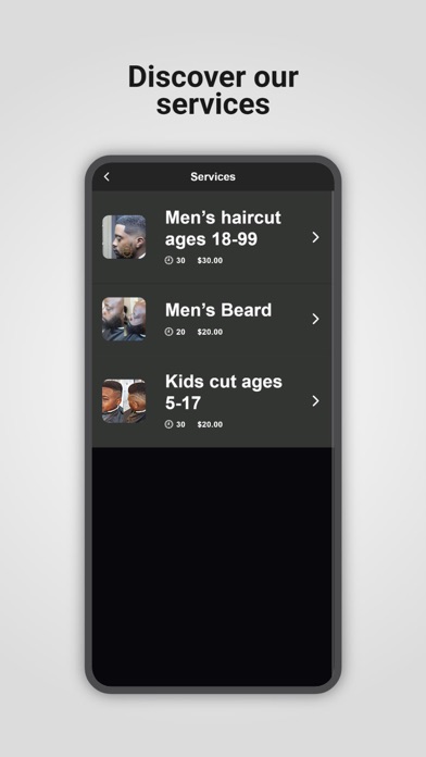 King of Fades Barbershop Screenshot