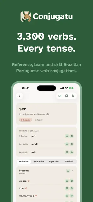 Conjugatu: Portuguese Verbs screenshot 1