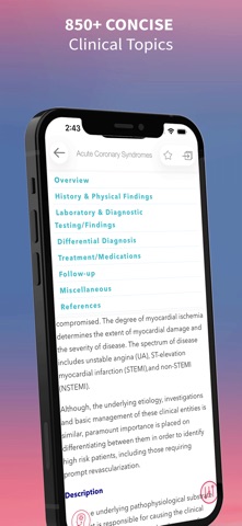 Skyscape Clinical Consult screenshot