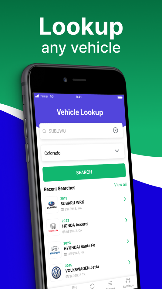 #1. License Plate Lookup (iOS) 由: Blank Canvas Development LLC