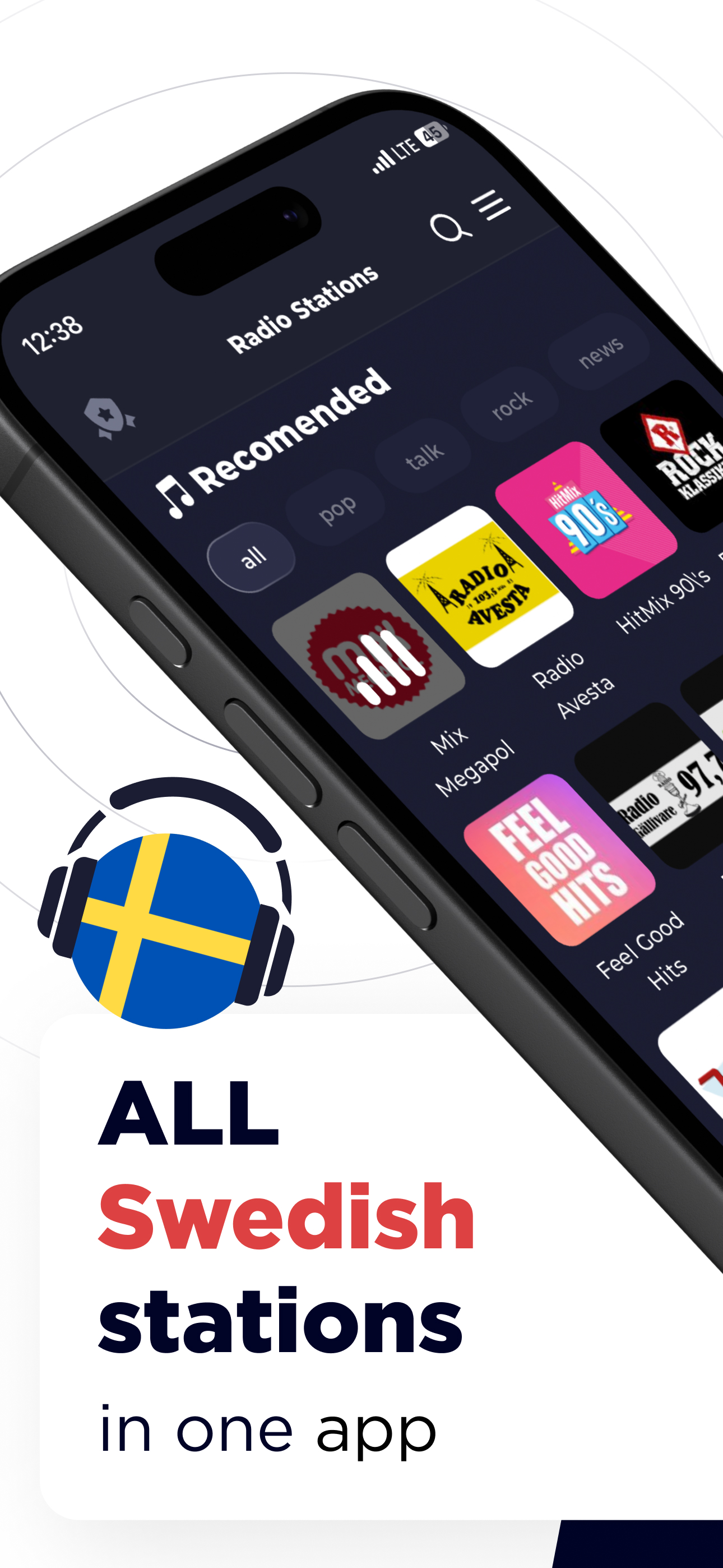 Radio Sweden Live FM AM